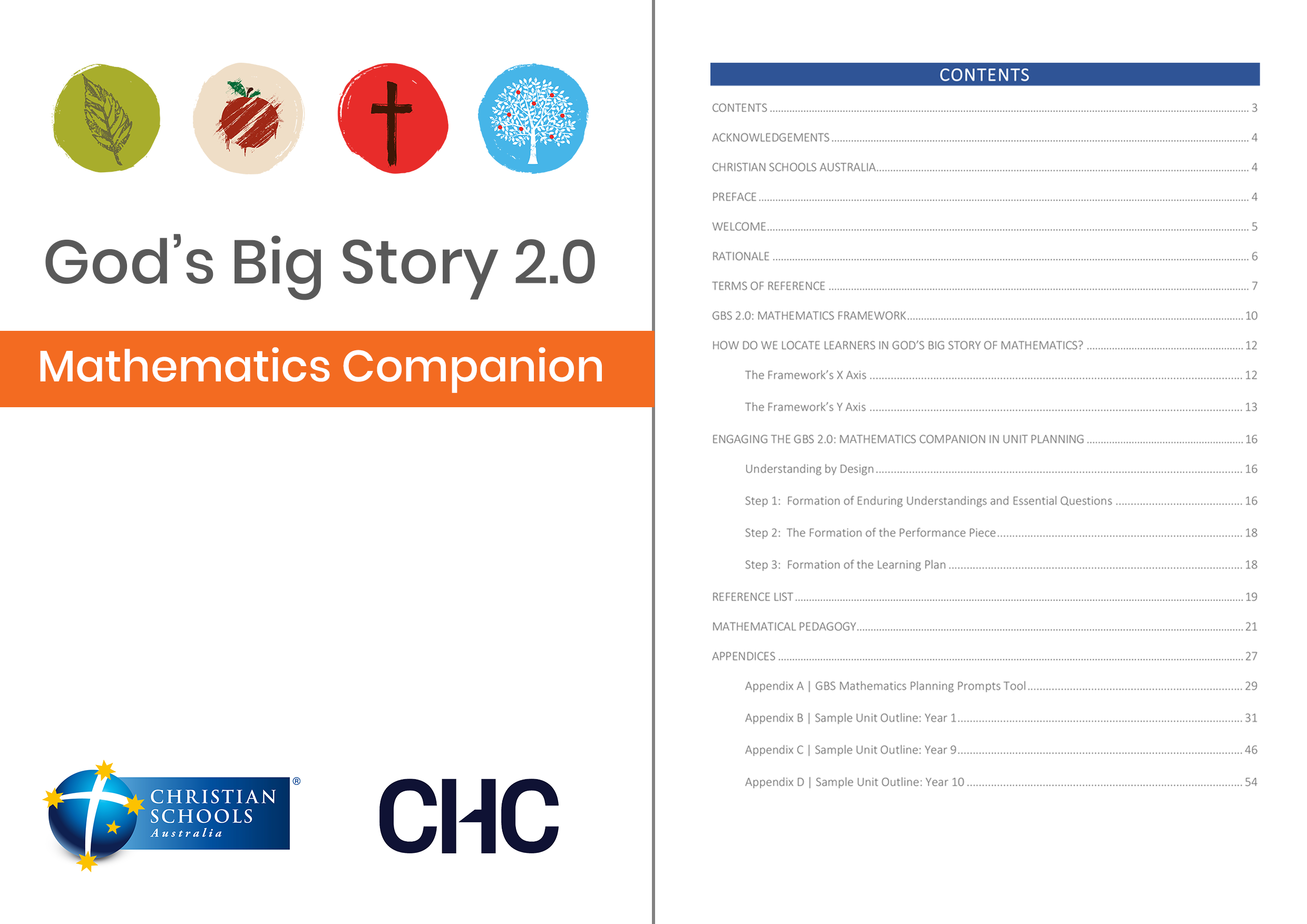 God's Big Story 2.0: Mathematics Companion